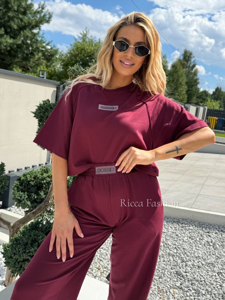 Komplet GOSSY, bordo