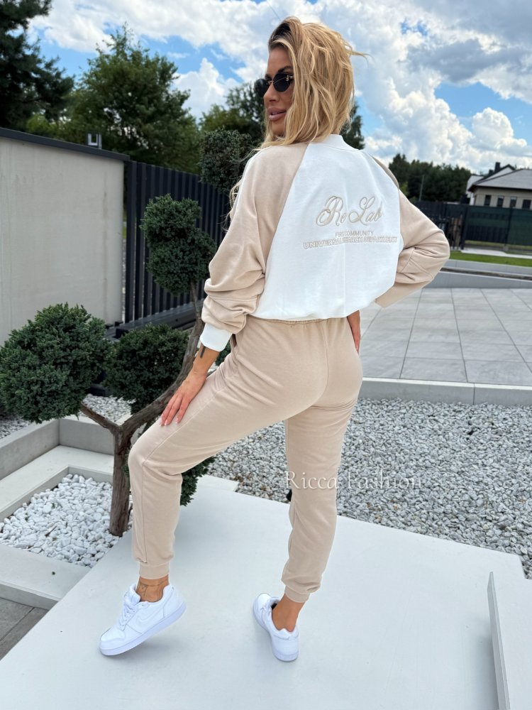 Komplet dresowy ReLab, beige