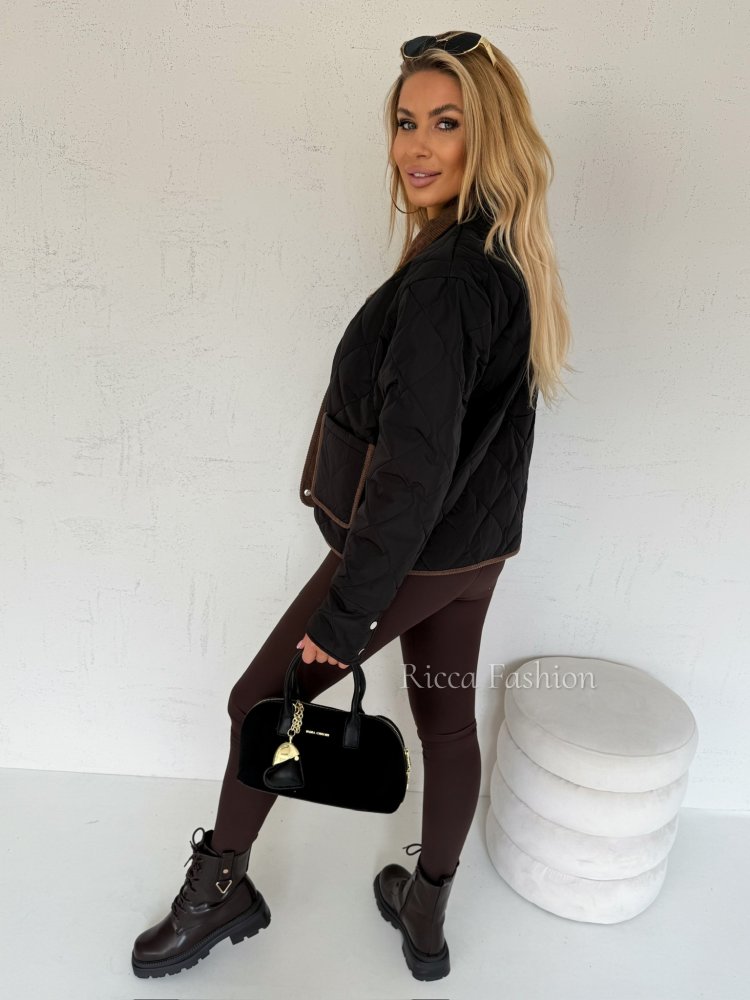 Kurtka dwustronna DARRIE, black