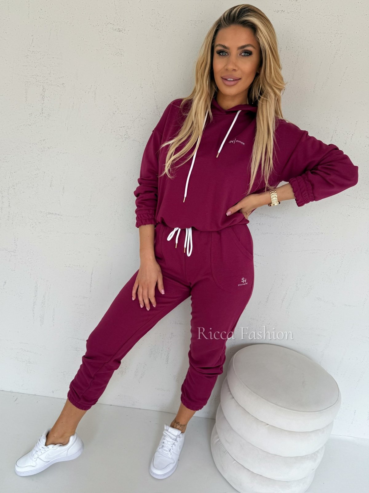 Komplet dresowy KORRI, bordo