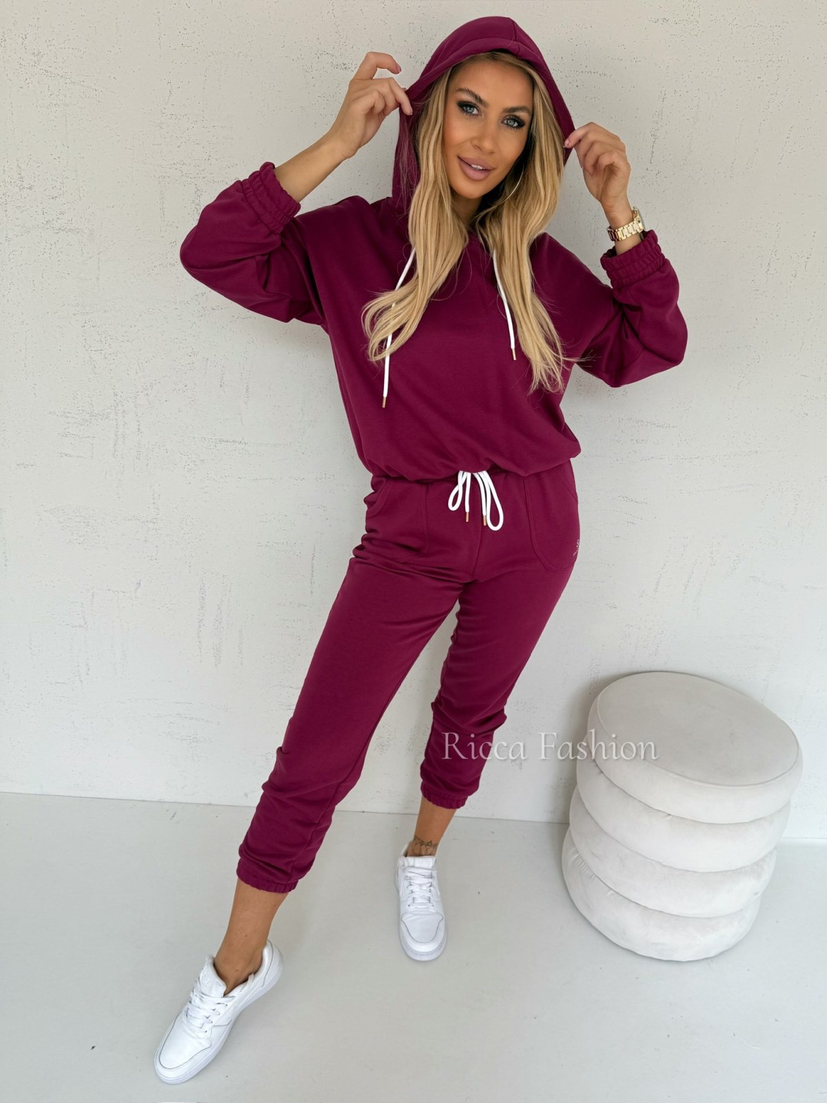 Komplet dresowy KORRI, bordo