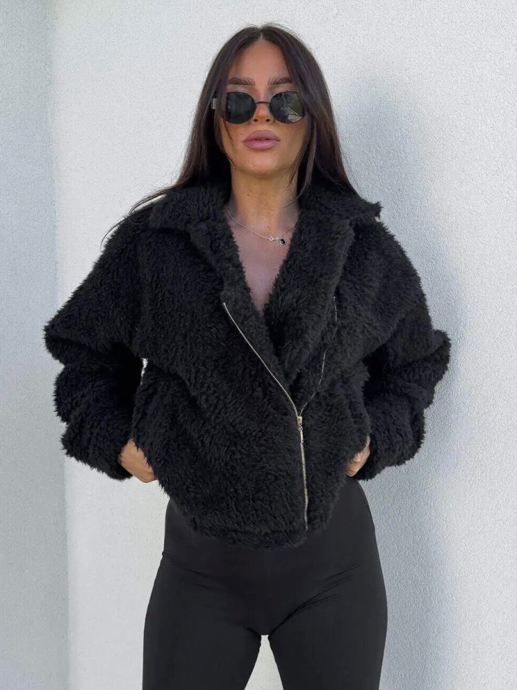 Kurtka/futerko ILANIA, czarny