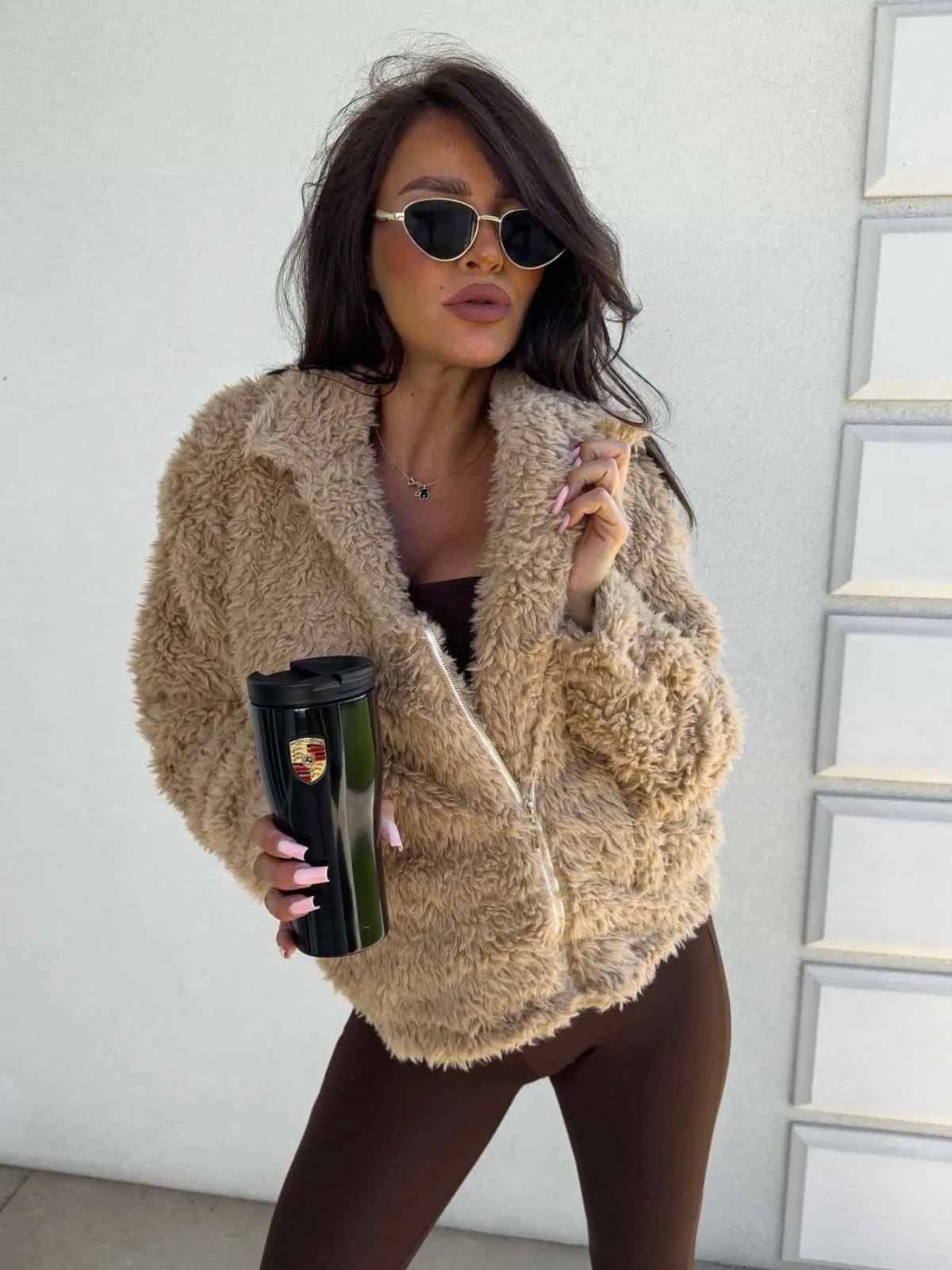 Kurtka/futerko ILANIA, beż