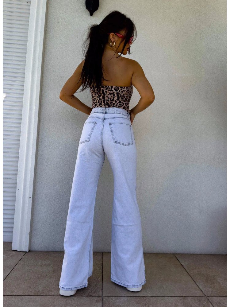 Spodnie FLARED, light jeans