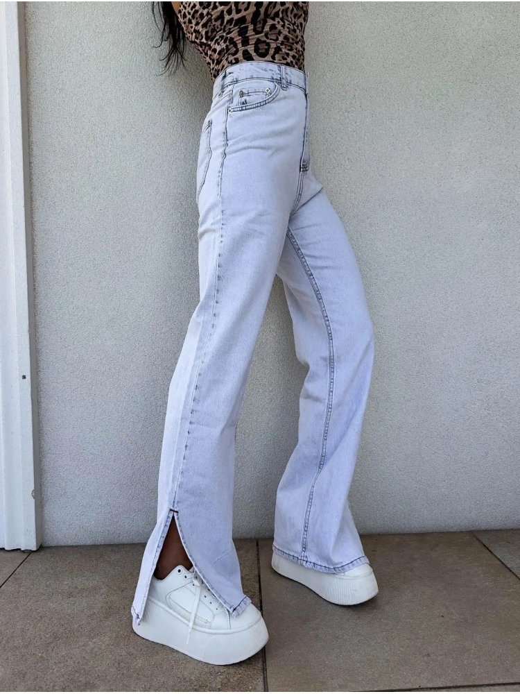 Spodnie FLARED, light jeans