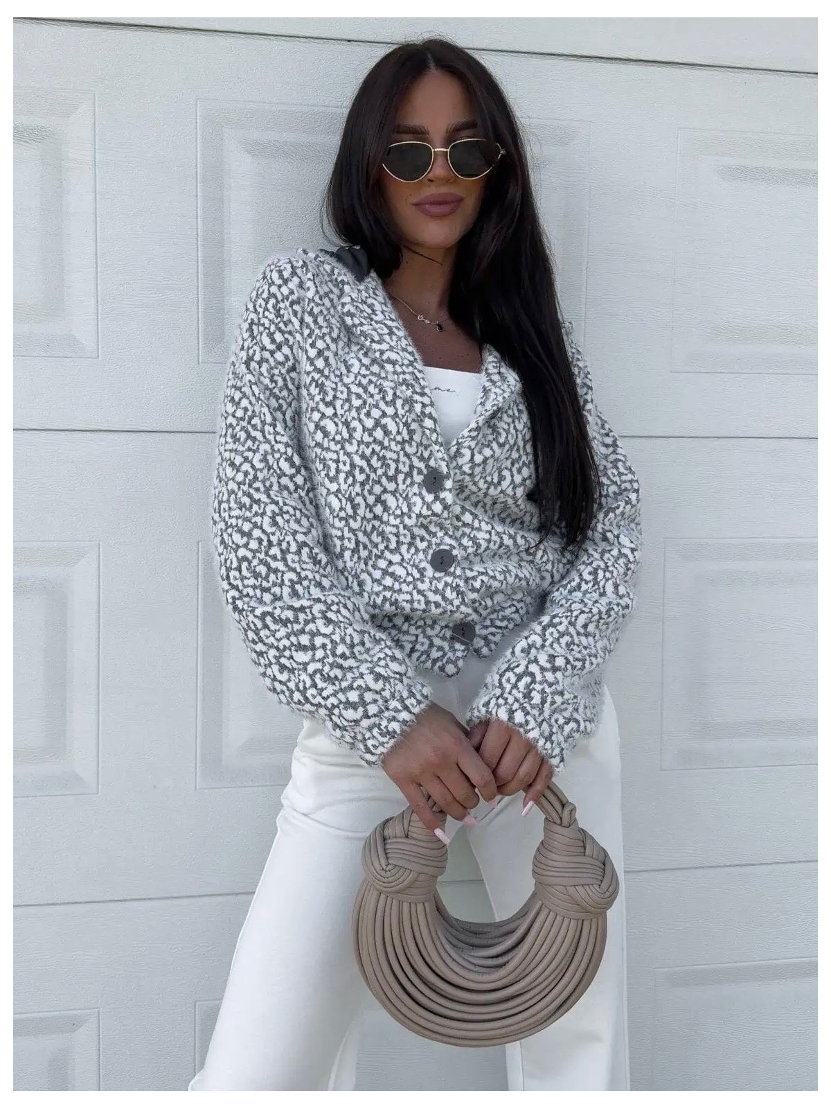 Kurtka MISIO, pantera/szara