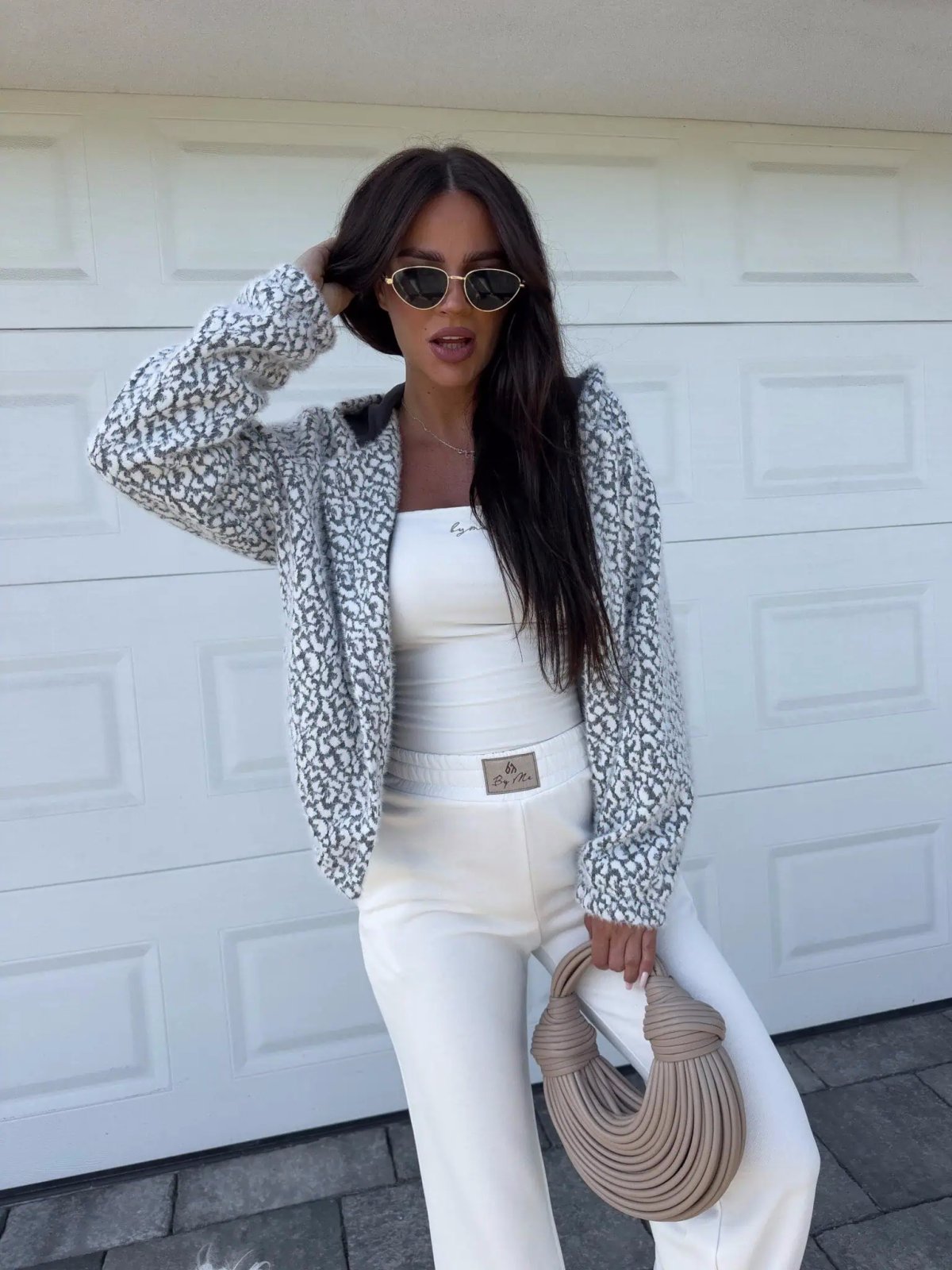 Kurtka MISIO, pantera/szara