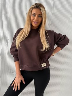 Bluza dresowa NOIRO, chocolate