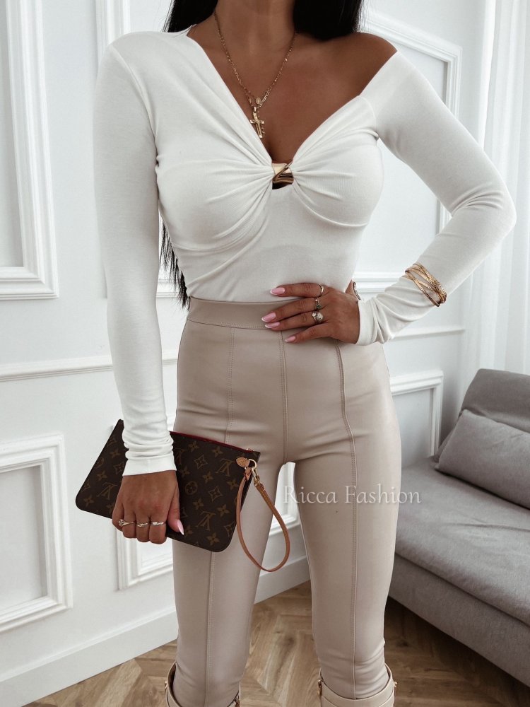 Bluzka ARLETTA, ecru