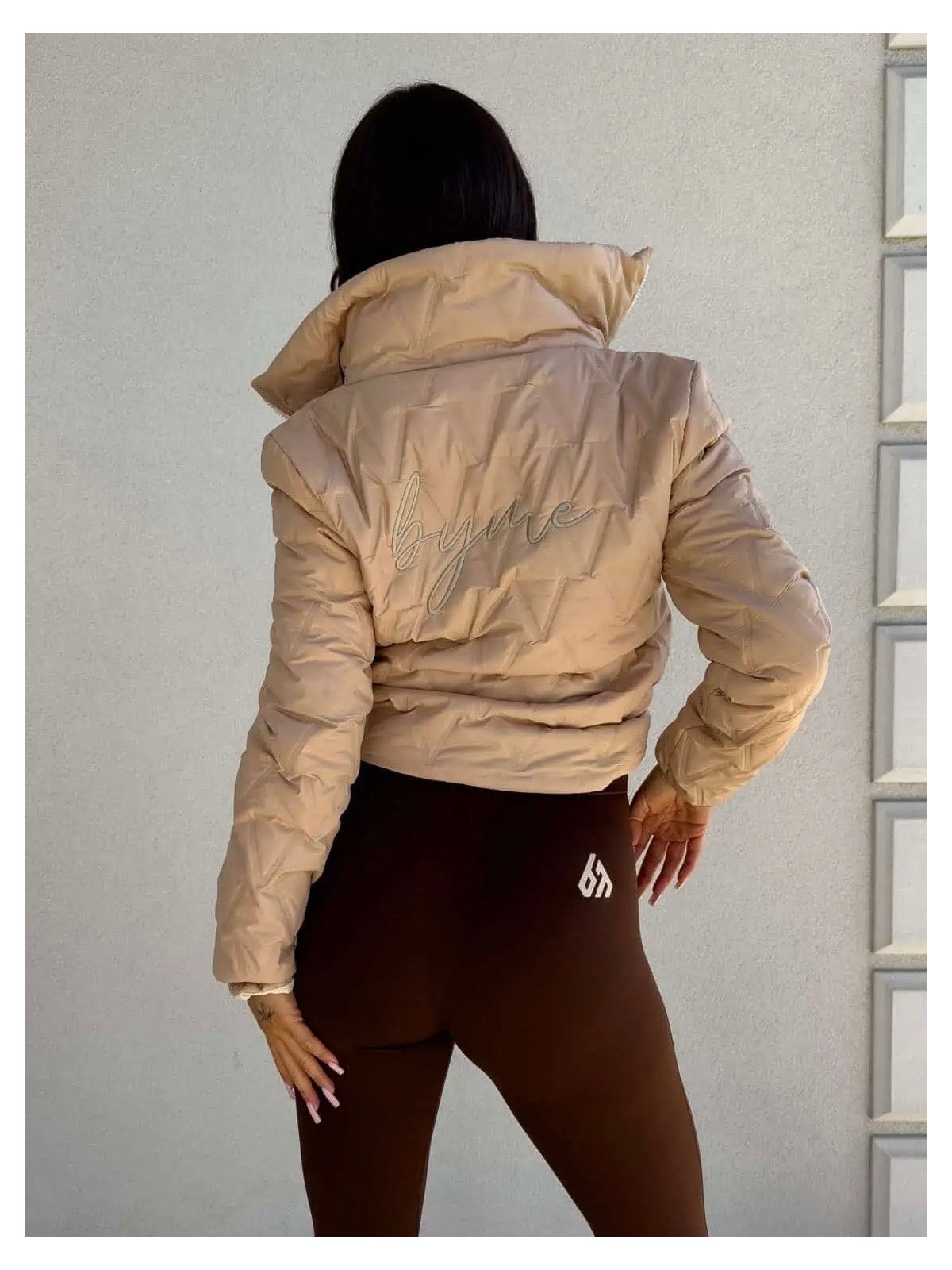 Kurtka VESTE, jasny karmel