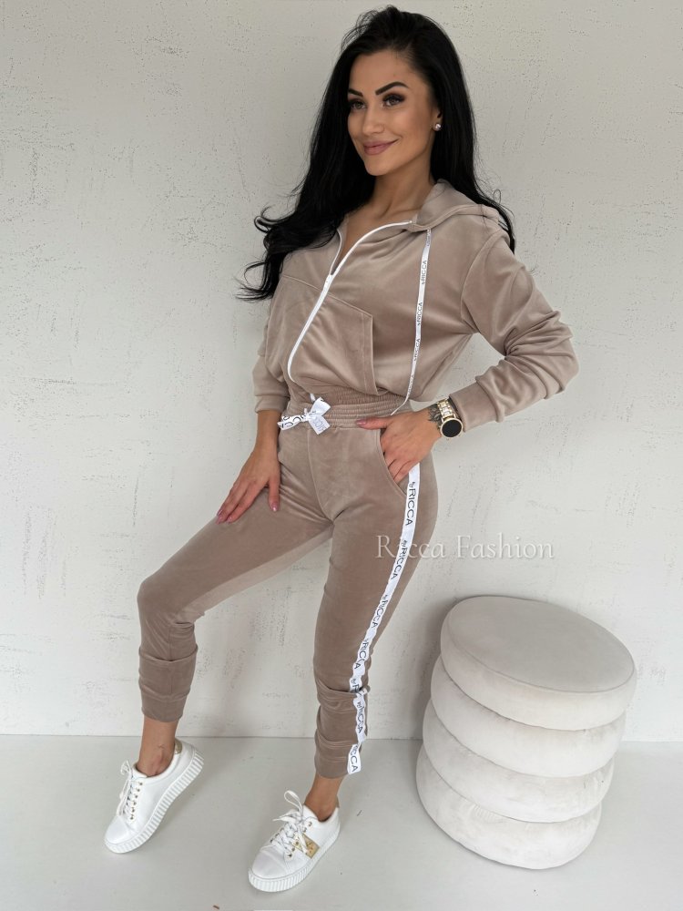 Komplet welurowy ANGEL by...