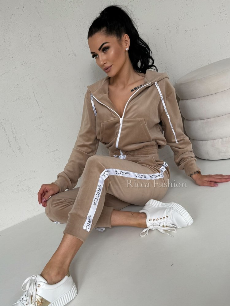 Komplet welurowy ANGEL by...