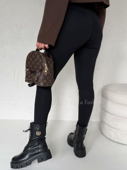 Legginsy z lycry SILK, black