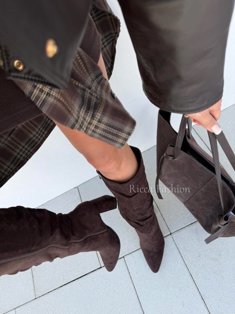 Kozaki zamszowe MORGAN,...