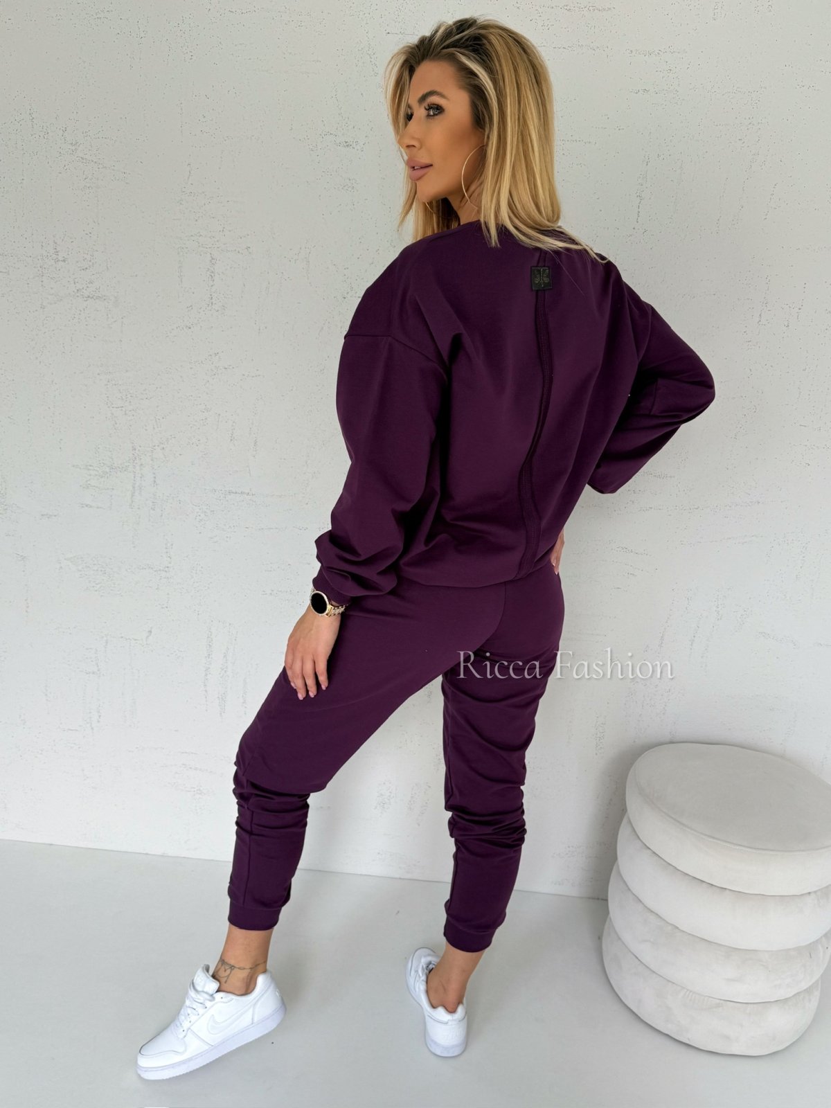 Komplet dresowy MINIMAL, plum