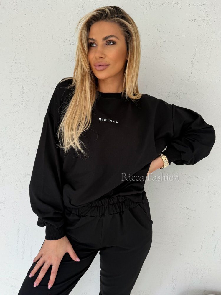Komplet dresowy MINIMAL, black