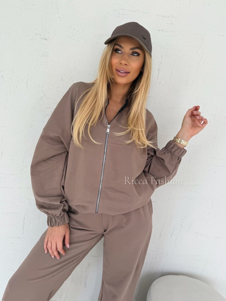 Komplet dresowy WINKY, mocca