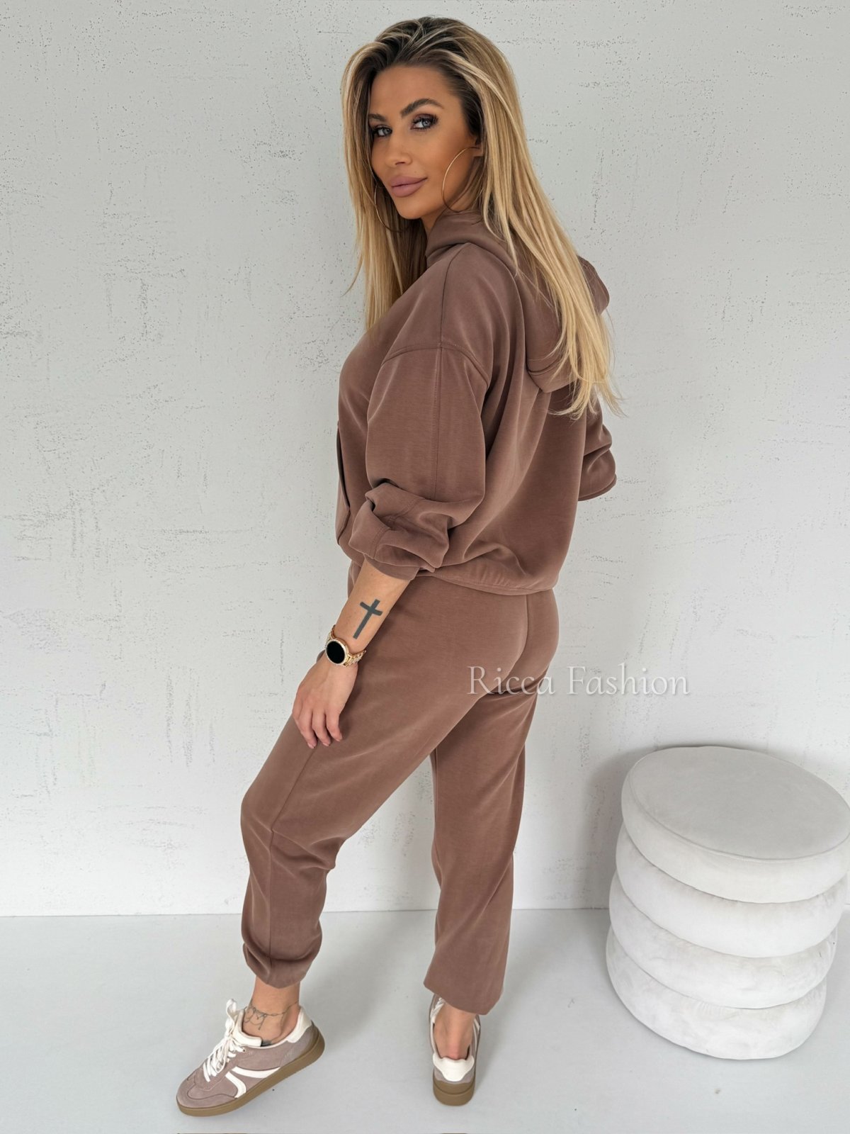 Komplet z modalem SHADOW, karmel