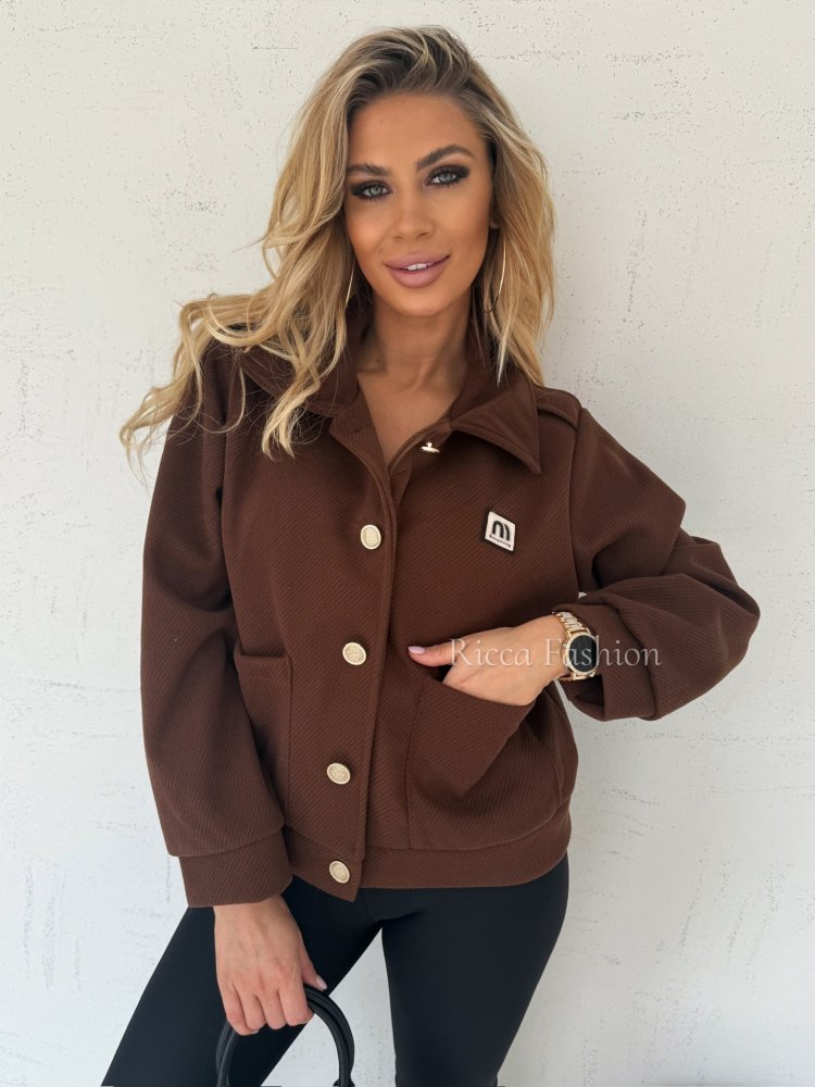 Kurtka MUNDO, chocolate