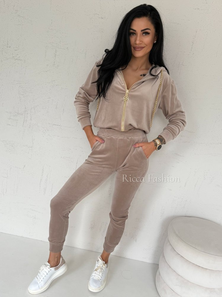 Komplet welurowy FAMOUS by...