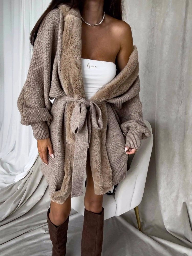 Kardigan DREAM, mokka