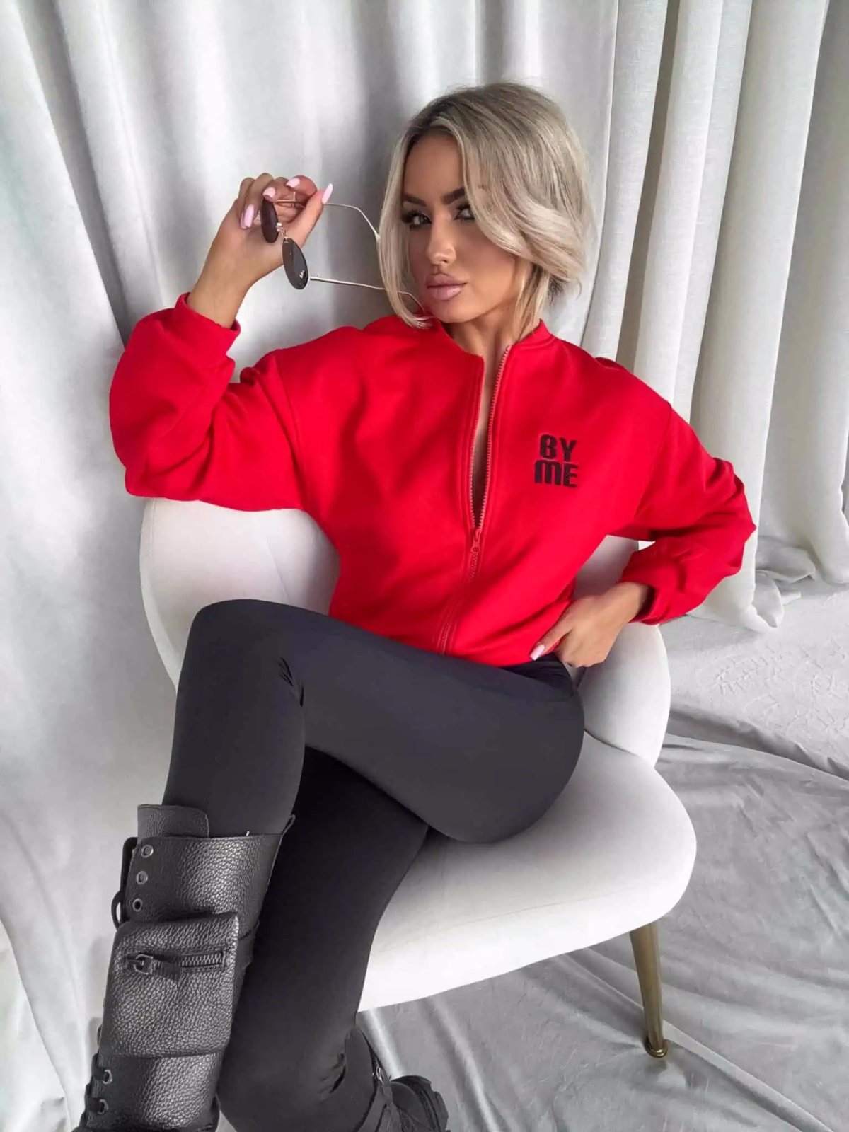 Bluza MIMI, czerwona