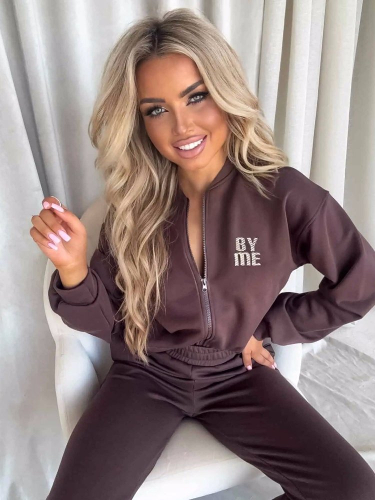 Bluza MIMI, czekoladowa