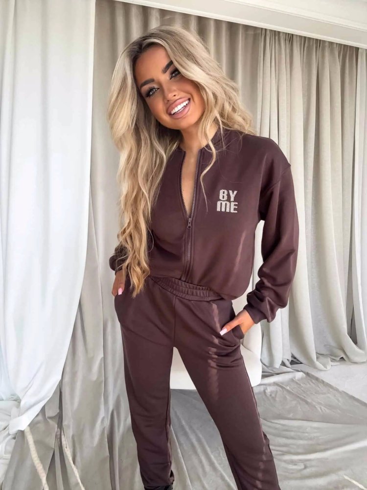 Bluza MIMI, czekoladowa