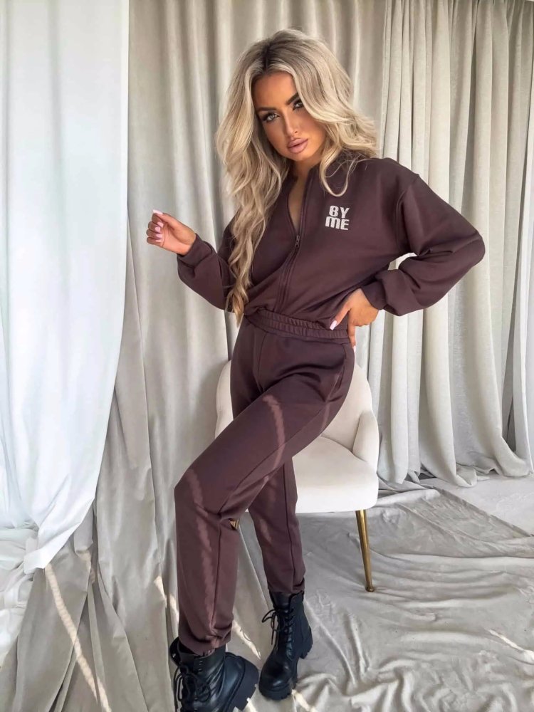 Bluza MIMI, czekoladowa