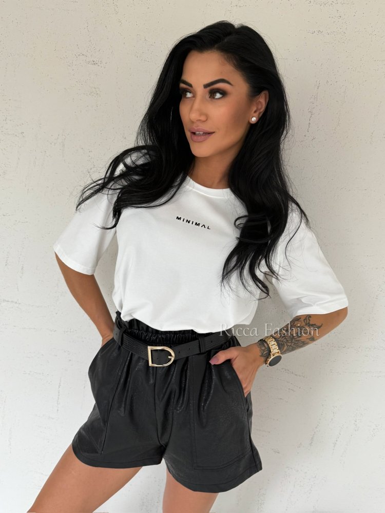 T-shirt MINIMAL, white