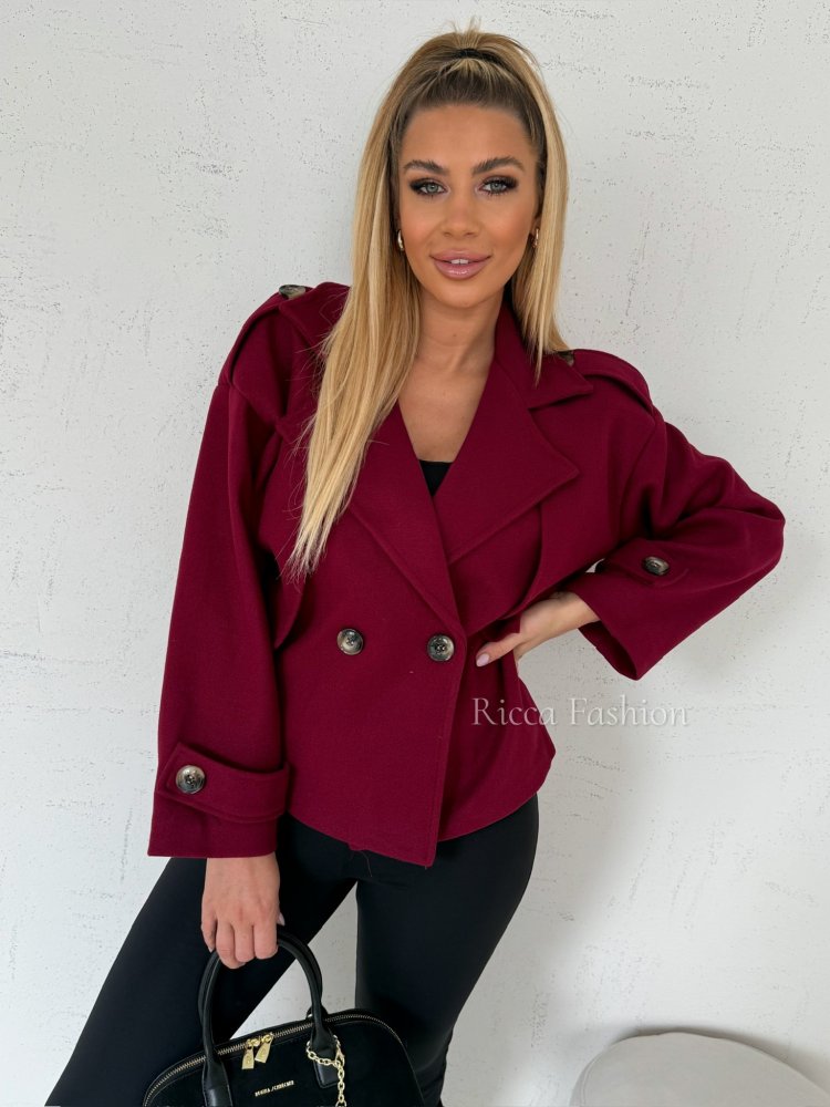 Kurtka ISMENA, bordo