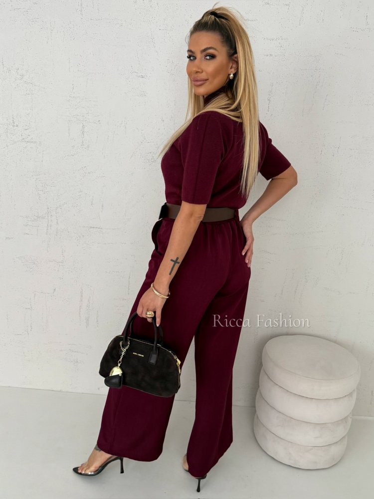 Spodnie ELEGANTE, bordo