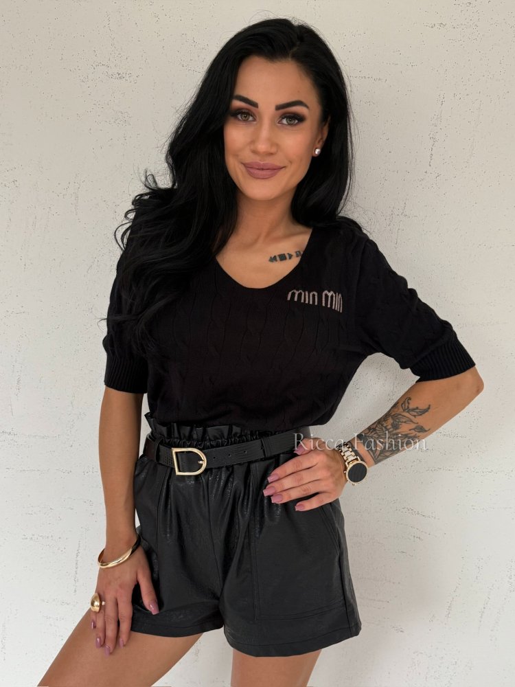 Sweter z wiskozą MILENN, black