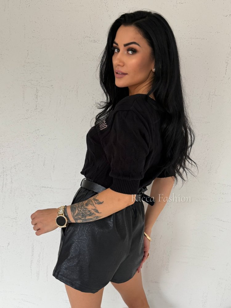 Sweter z wiskozą MILENN, black