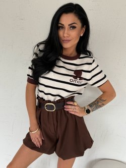 Sweter z wiskozą AMOURE, beige