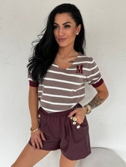 Sweter z wiskozą BONNIE, mocca