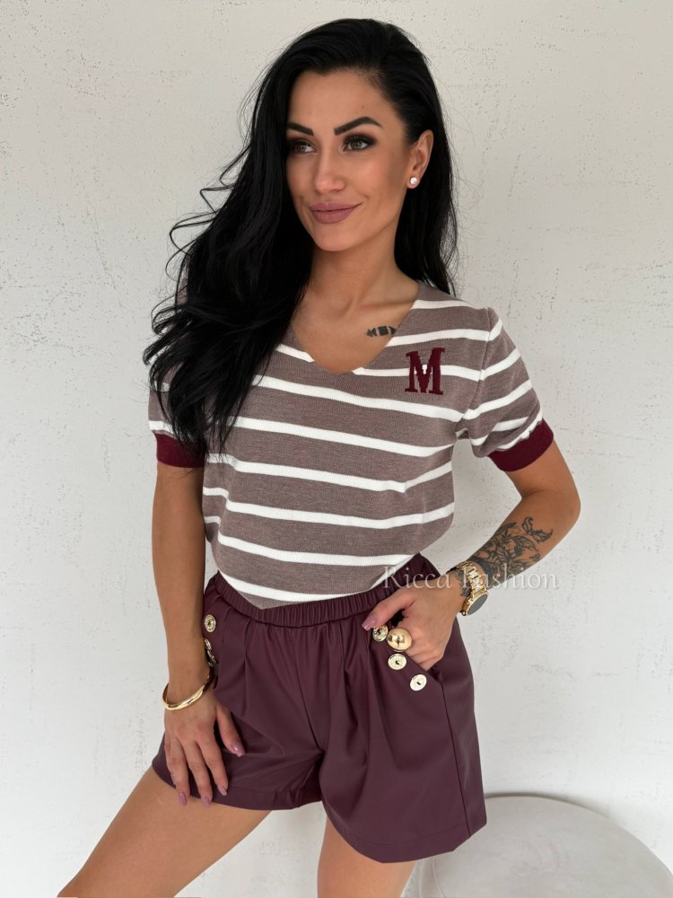 Sweter z wiskozą BONNIE, mocca