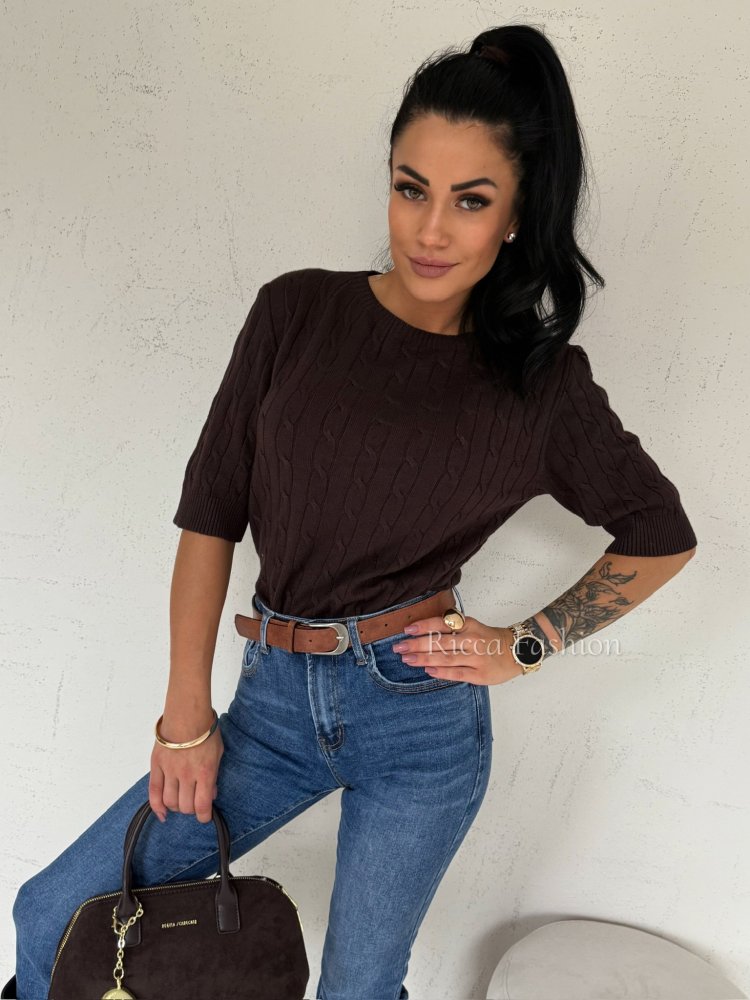 Sweter z wiskozą FORTE,...