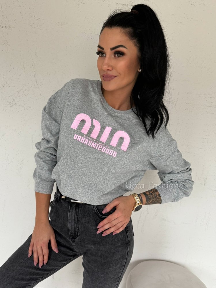 Bluza dresowa MANILLA, gray