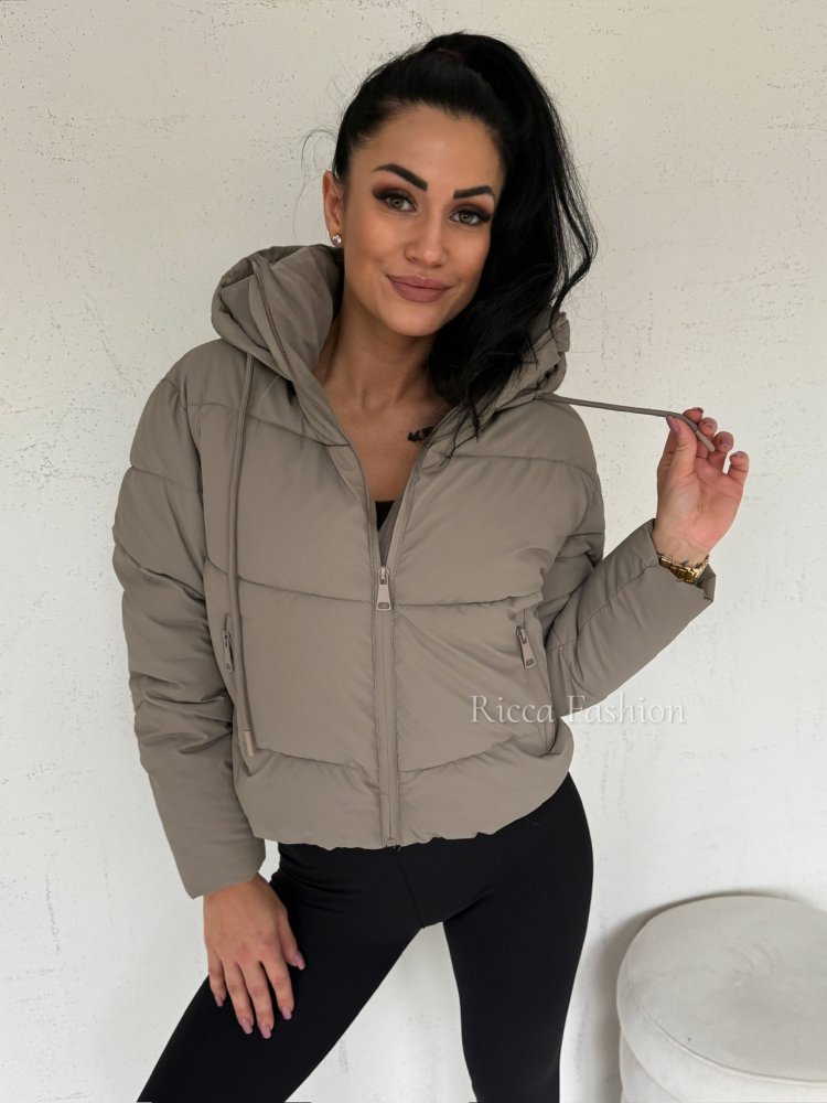 Kurtka pikowana PRIMA, cappuccino