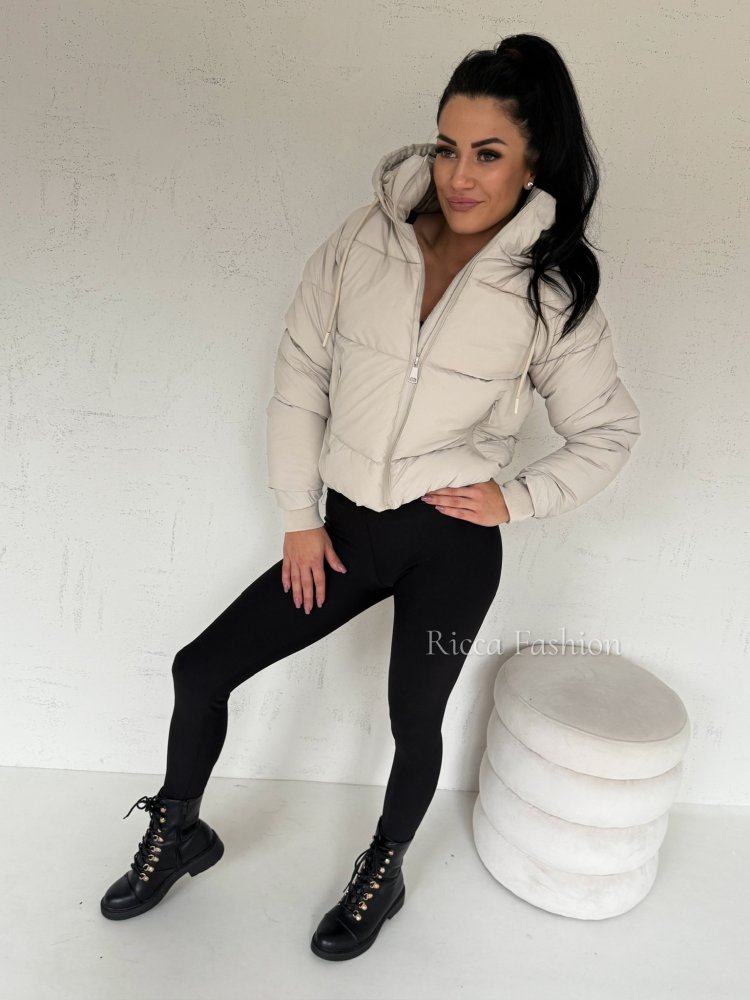 Kurtka pikowana PRIMA, nude