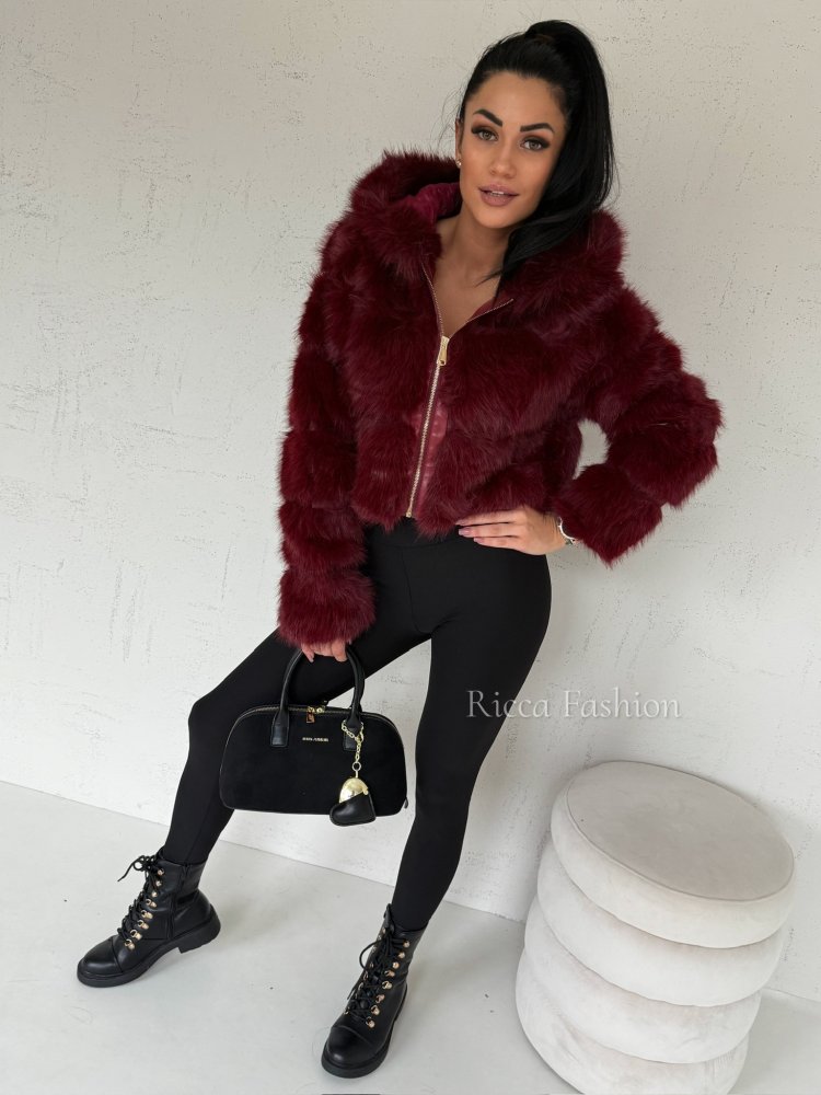 Kurtka/futerko z kapturem...