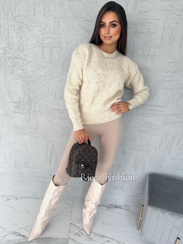 Sweter DIVA, beige