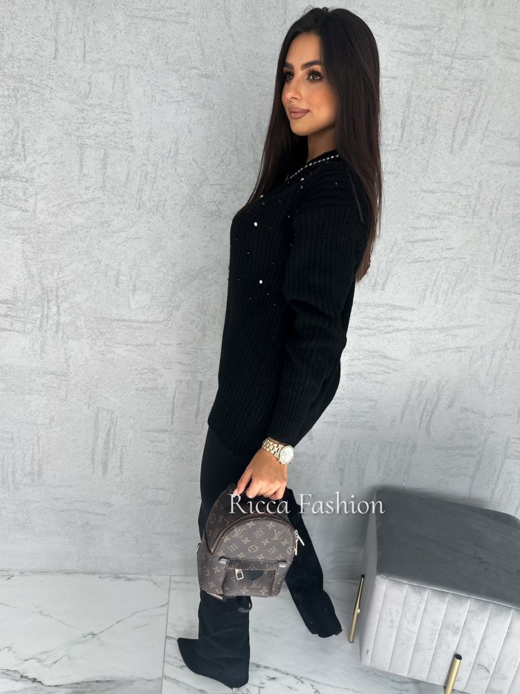 Sweter DIVA, black