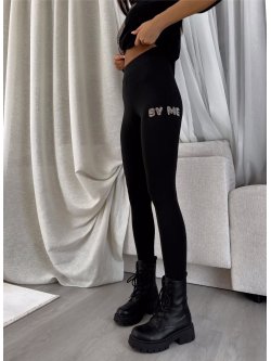 Legginsy WOW, czarne