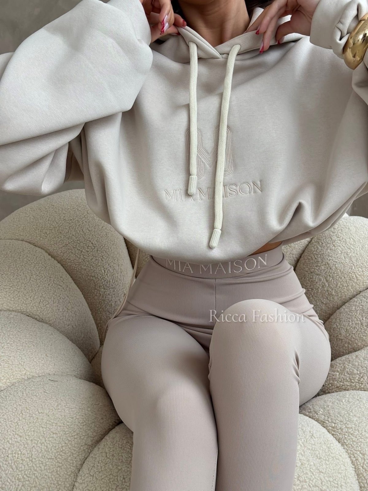 Bluza bawełniana premium VAIANA, beige