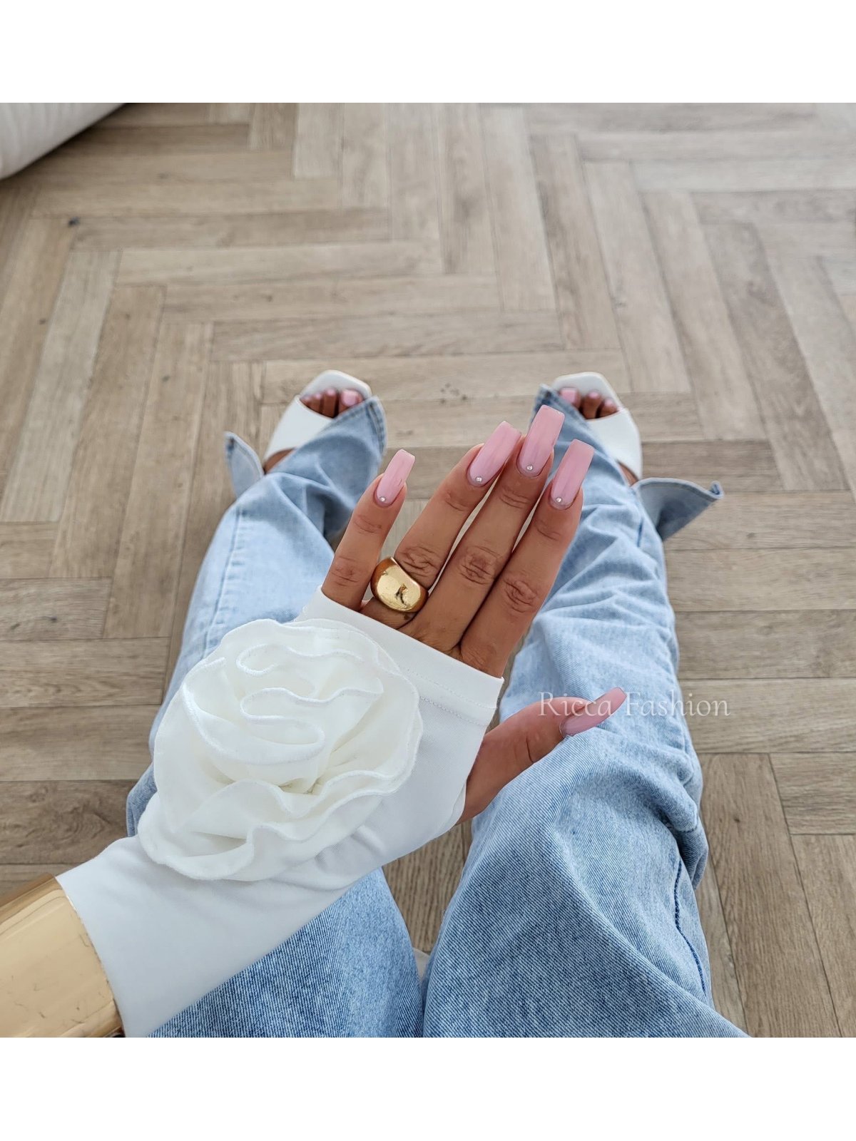 Bluzka z wiskozą premium ROSINA, white