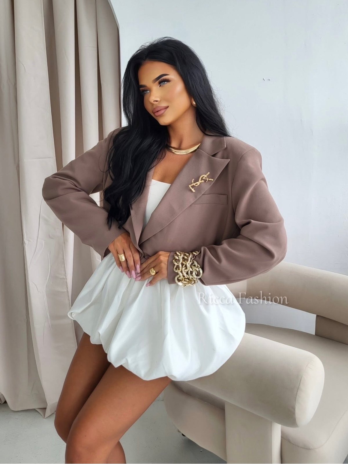 Marynarka premium SAINT, fango