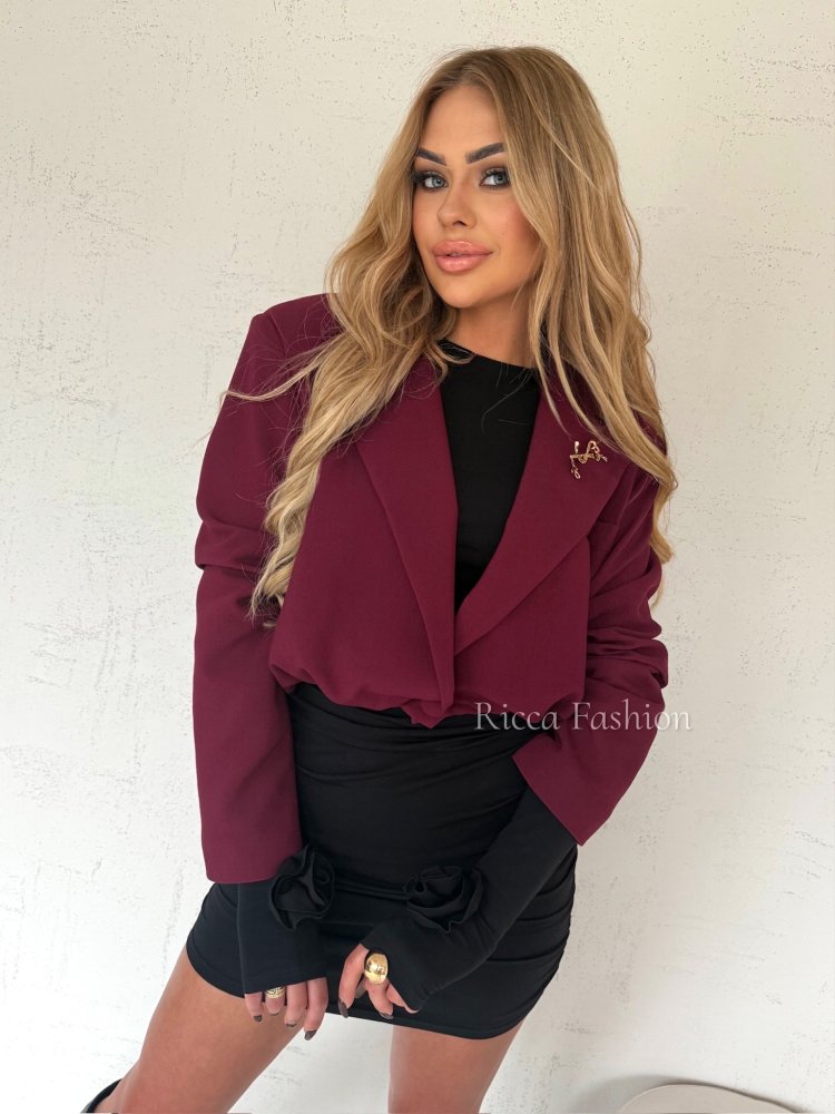 Marynarka premium SAINT, bordo