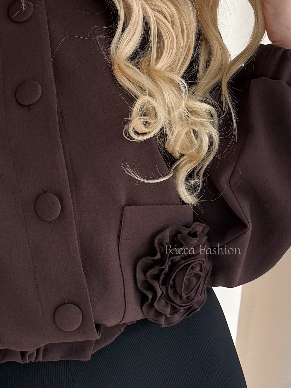 Kurtka/bomberka ROSSITA PREMIUM, chocolate